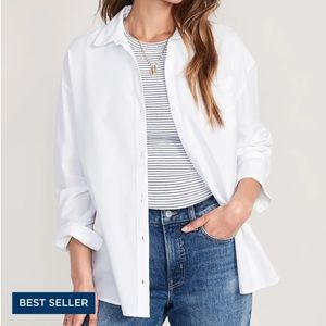 The Classic Button Up - white